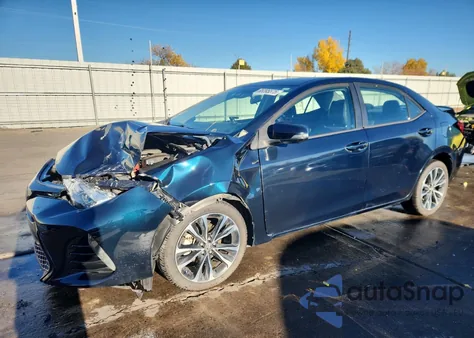 2019 Toyota Corolla L из США, поврежденный, VIN 5YFBURHE1KP913389